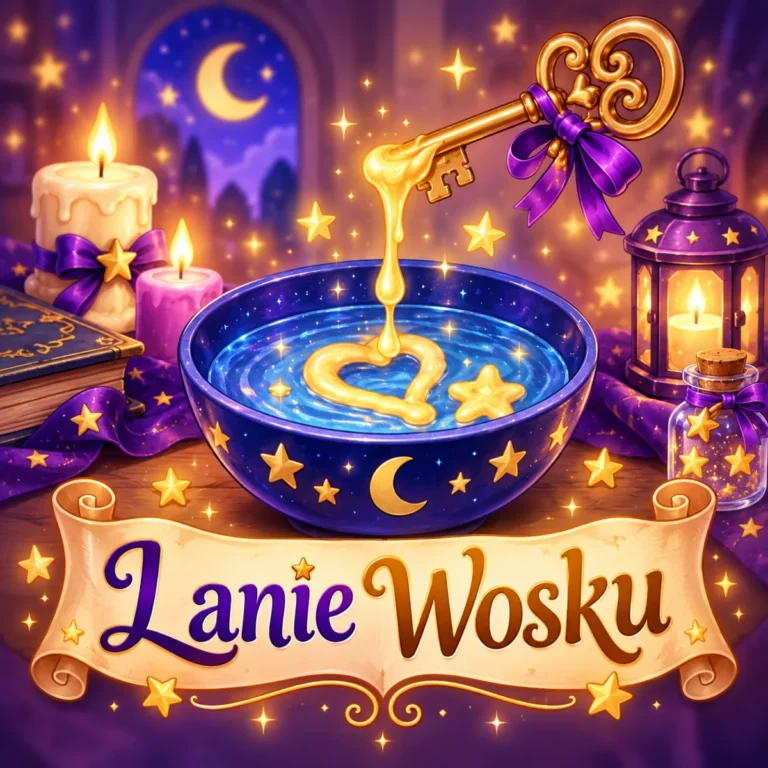 Lanie wosku przez klucz