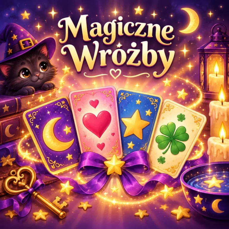 Magiczne wróżby – karty z symbolami