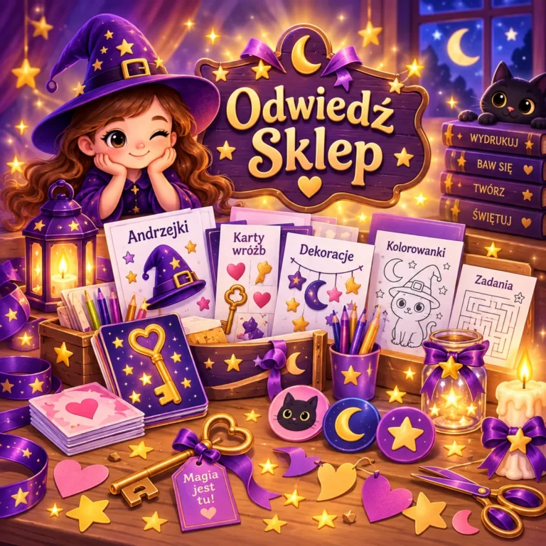 Odwiedź sklep z materiałami andrzejkowymi